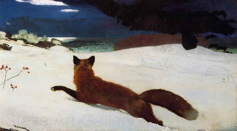 Winslow Homer The Fox Hunt Spain oil painting art